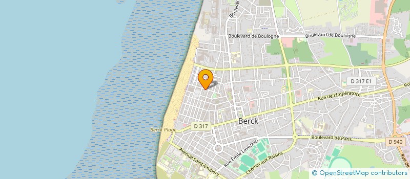 localisation de l'entreprise CLUB CYCLISTE BERCKOIS à BERCK
