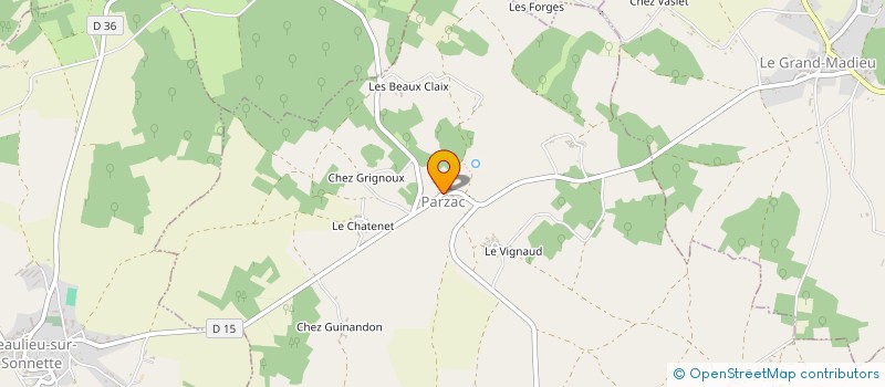 localisation de l'entreprise CLUB CYCLISTE SAINT CLAUDAIS à SAINT-CLAUD