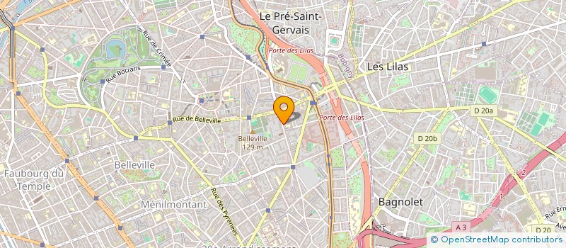 localisation de l'entreprise CLUB CYCLISTE TOQUES BLANCHES FRANCE  BELLE-EGLISE