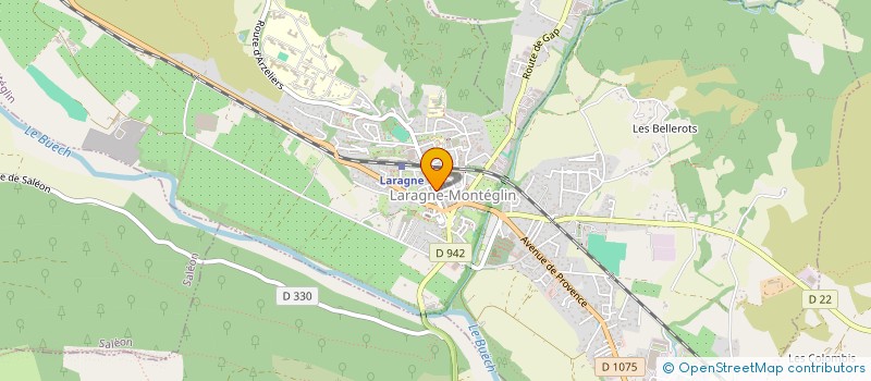 localisation de l'entreprise CLUB CYCLO LARAGNE à LARAGNE-MONTEGLIN