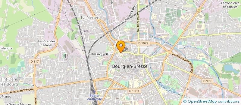 localisation de l'entreprise CLUB CYCLO ST VINCENT à BOURG-EN-BRESSE