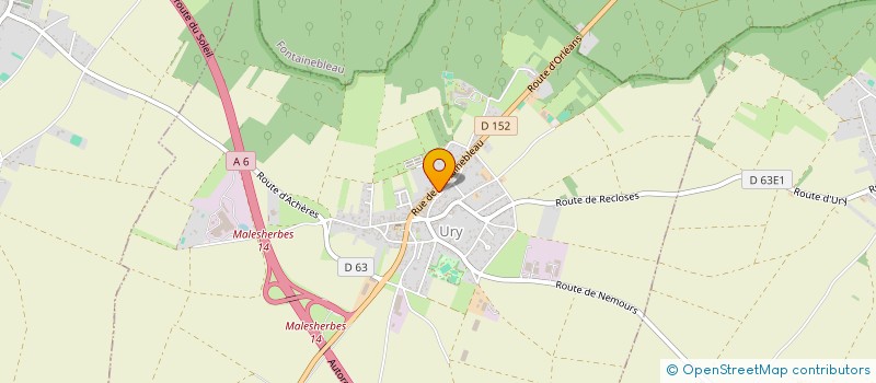 localisation de l'entreprise CLUB CYCLO TOURISME  BOISSY-AUX-CAILLES