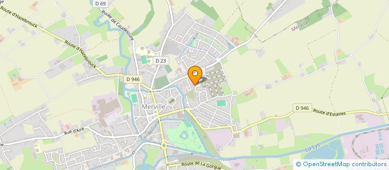 localisation de l'entreprise CLUB CYCLOTOURISME MERVILLOIS  MERVILLE