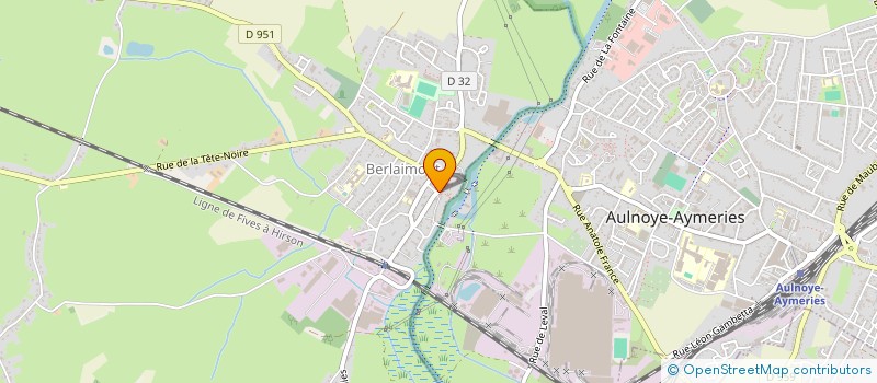 localisation de l'entreprise CLUB CYCLOTOURISTE DE BERLAIMONT  BERLAIMONT