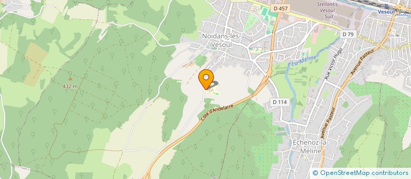 localisation de l'entreprise CLUB D'ACTIVITES LUDIQUES INTEGRATIVES PEDAGOGIQUES ET SOCIALES (CALIPSO) à NOIDANS-LES-VESOUL