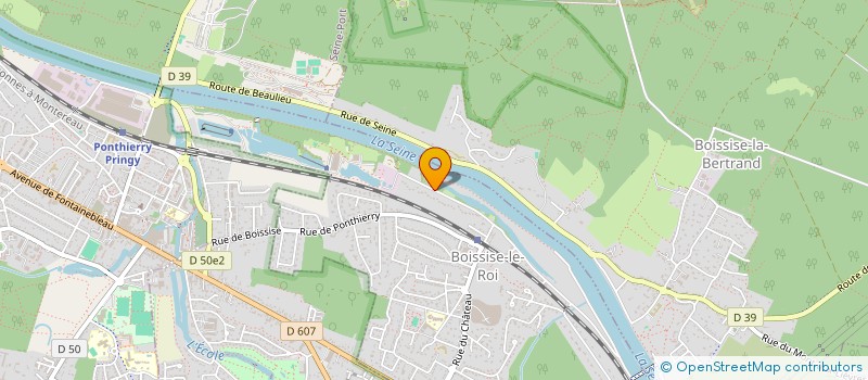 localisation de l'entreprise CLUB D ACTIVITES SUBAQUATIQUES  BOISSISE-LE-ROI