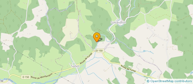 localisation de l'entreprise CLUB D AINES RURAUX LES PAPILLONS  SALLES