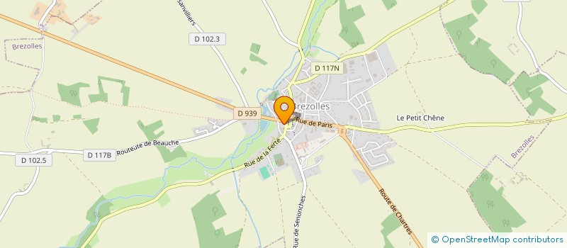 localisation de l'entreprise CLUB D'ATHLETISME DE BREZOLLES à BREZOLLES