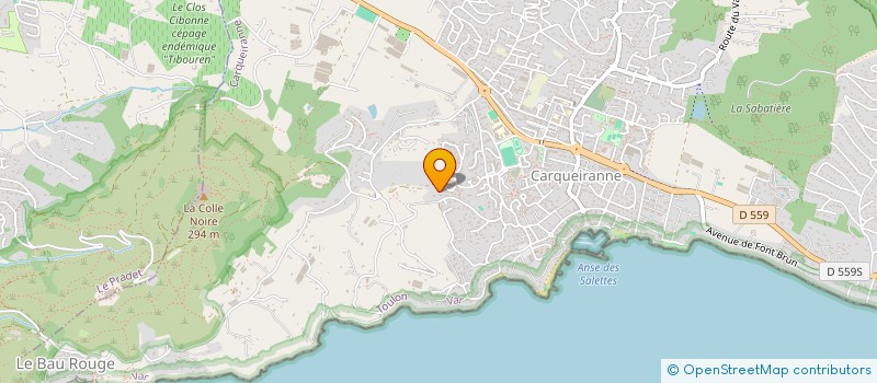 localisation de l'entreprise CLUB D ATHLETISME DE CARQUEIRANNE à CARQUEIRANNE