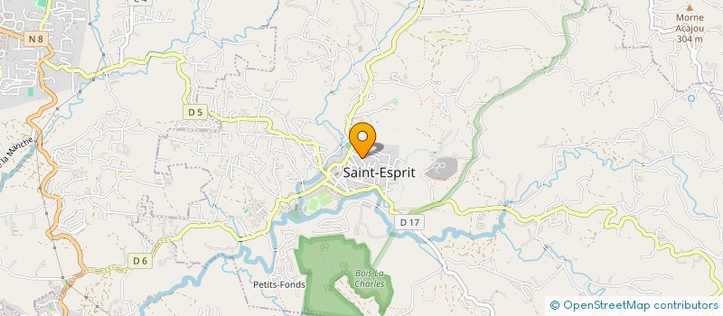 localisation de l'entreprise CLUB D'ATHLETISME PLUS SPIRITAIN à SAINT-ESPRIT