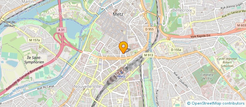 localisation de l'entreprise CLUB D'ECHECS ALEKHINE  METZ