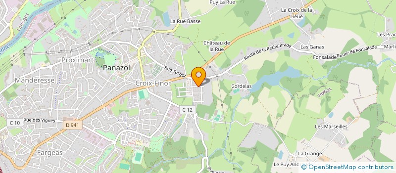 localisation de l'entreprise CLUB D'ECHECS DE PANAZOL à PANAZOL