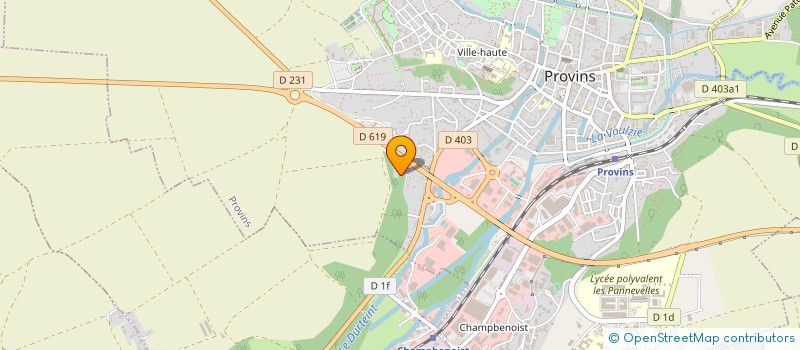 localisation de l'entreprise CLUB D'ECHECS DE PROVINS à PROVINS