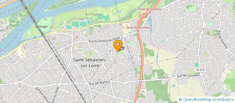 localisation de l'entreprise CLUB D ECHECS DE SAINT SEBASTIEN à SAINT-SEBASTIEN-SUR-LOIRE