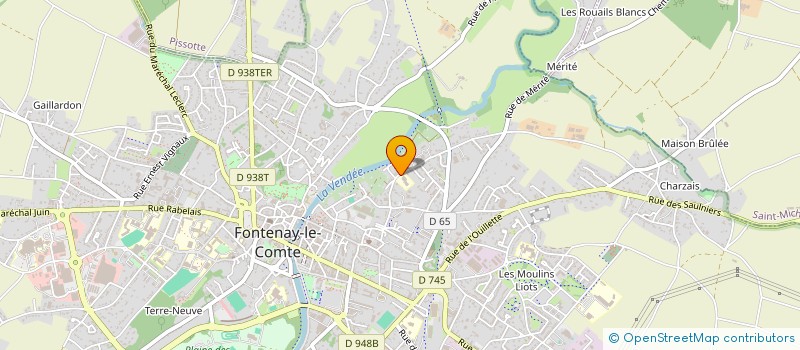 localisation de l'entreprise CLUB D'ECHECS FONTENAY-LE-COMTE à FONTENAY-LE-COMTE