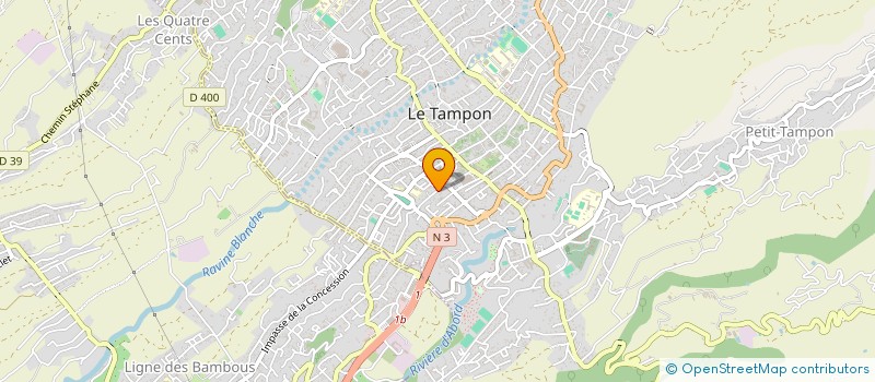 localisation de l'entreprise CLUB D'ECHECS LABOURDONNAIS TAMPON  LE TAMPON