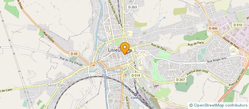 localisation de l'entreprise CLUB D ECHECS LEXOVIEN  LISIEUX