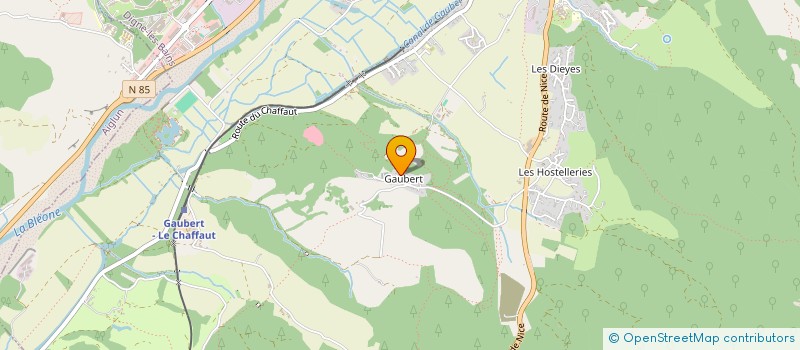 localisation de l'entreprise CLUB D EDUCATION CANINE ET D AGILITY MEZELIEN  DIGNE-LES-BAINS
