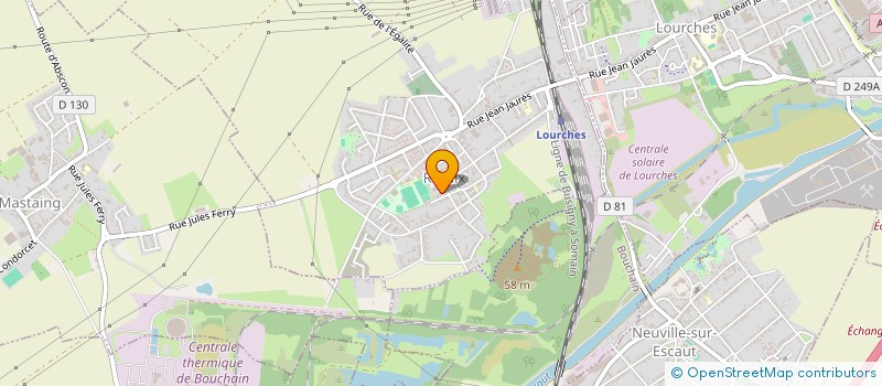 localisation de l'entreprise CLUB D'EDUCATION CANINE MASTINOIS  MASTAING