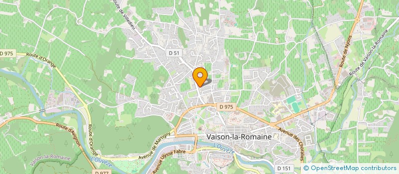 localisation de l'entreprise CLUB D'ENTREPRISES PAYS VAISON  VAISON-LA-ROMAINE