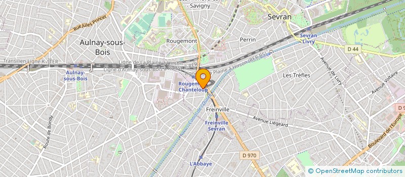localisation de l'entreprise CLUB D'ESCALADE DE SEVRAN à SEVRAN