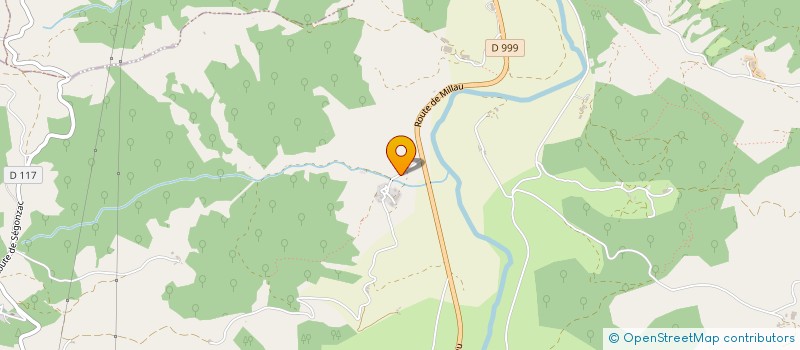 localisation de l'entreprise CLUB D'ESCALADE ET DE MONTAGNE VIRPAMA'DEGAINE  SAINT-AFFRIQUE