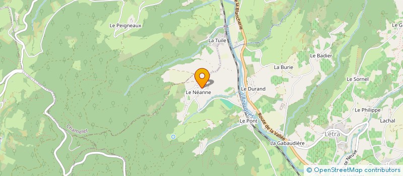 localisation de l'entreprise CLUB D'INITIATION A L'ESCALADE DE LETRA (CIEL)  LETRA