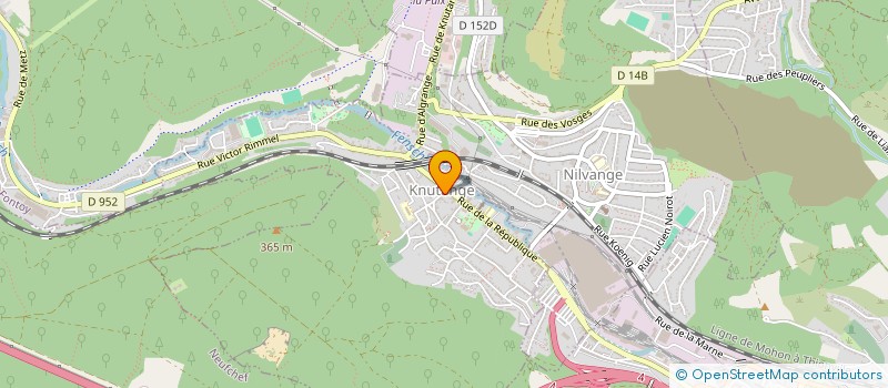 localisation de l'entreprise CLUB D INVESTISSEMENT DE LA FENSCH à NILVANGE