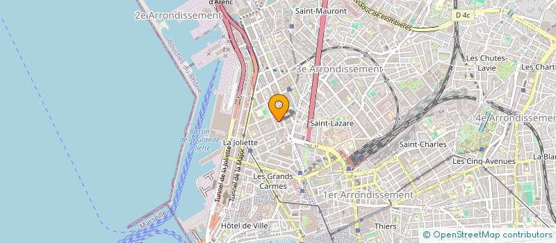 localisation de l'entreprise CLUB D L INNOVATION DANS LES DEPLACEMENTS  MARSEILLE