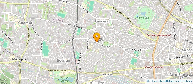 localisation de l'entreprise CLUB D ULTIMATE DE BORDEAUX  BORDEAUX