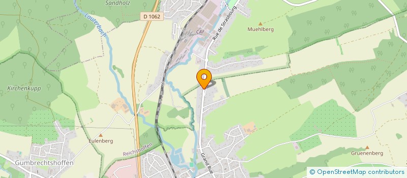 localisation de l'entreprise CLUB D'UTILISATION D'WASSERBARE  GUNDERSHOFFEN