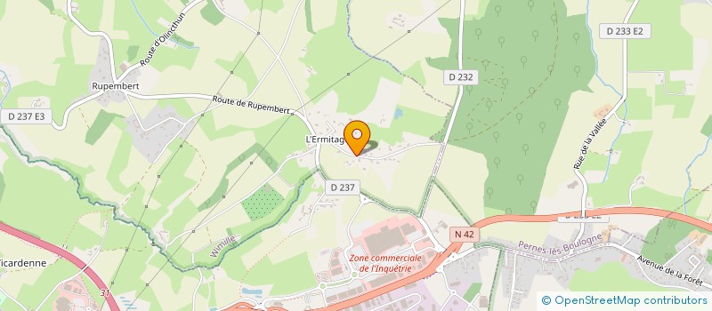 localisation de l'entreprise CLUB D'UTILISATION SPORTIVE DE CHIEN D'ARRET DU PAS DE CALAIS à WIMILLE