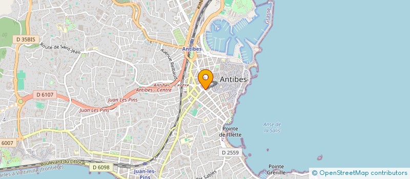 localisation de l'entreprise CLUB DANOIS ASSOC.CULTURELLE FRANCO DANO à ANTIBES