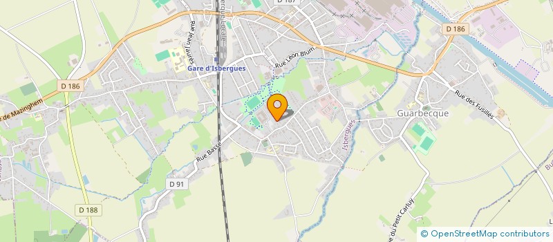 localisation de l'entreprise CLUB DANSE DE GUARBECQUE  GUARBECQUE