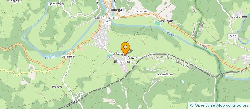 localisation de l'entreprise CLUB DANSE MUSETTE  CAMPAGNAC