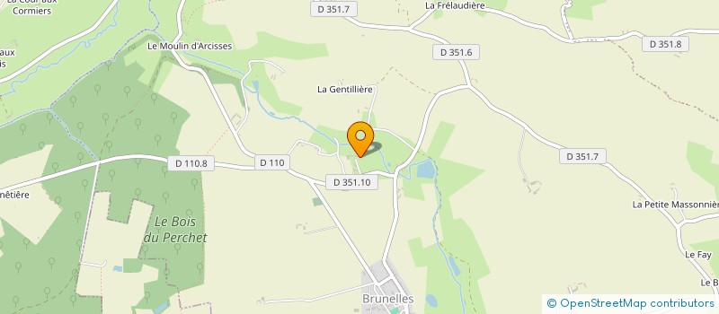 localisation de l'entreprise CLUB DE BALL-TRAP PERCHERON à SOUANCE-AU-PERCHE