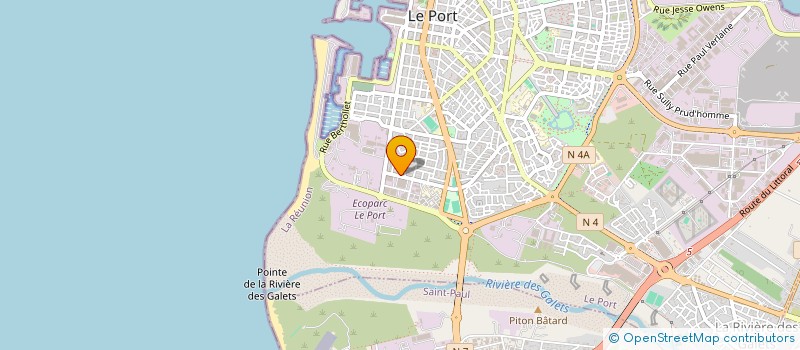 localisation de l'entreprise CLUB DE BOXE TEAM THANOS à LE PORT