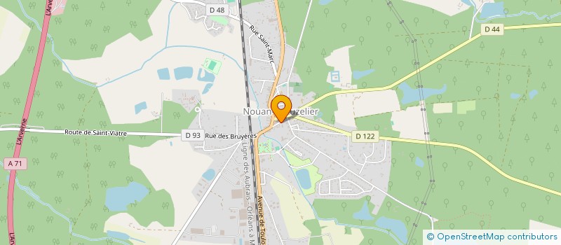 localisation de l'entreprise CLUB DE BREMAILLES à NOUAN-LE-FUZELIER