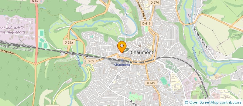 localisation de l'entreprise CLUB DE CHASSE DE LA HAUTE MARNE à CHAUMONT