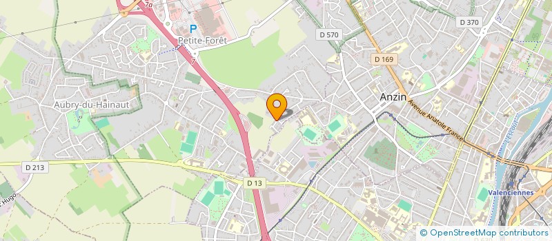 localisation de l'entreprise CLUB DE COUTURE DE PETITE-FORET  TRITH-SAINT-LEGER