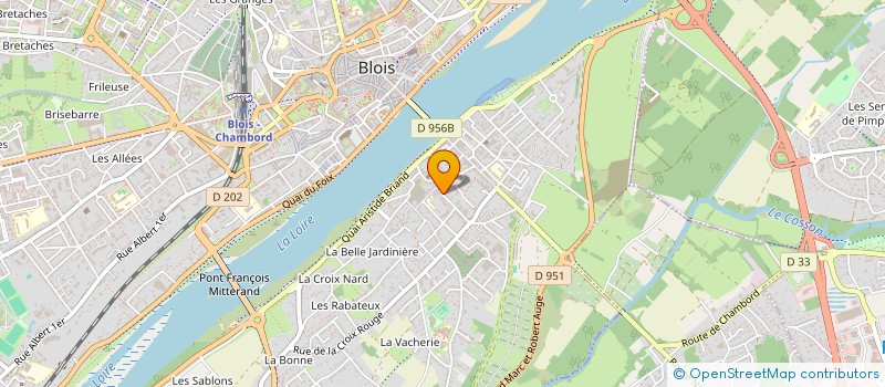 localisation de l'entreprise CLUB DE DANSE DE SALON BLESOIS à BLOIS