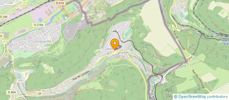 localisation de l'entreprise CLUB DE DANSE DE SAULNES  SAULNES