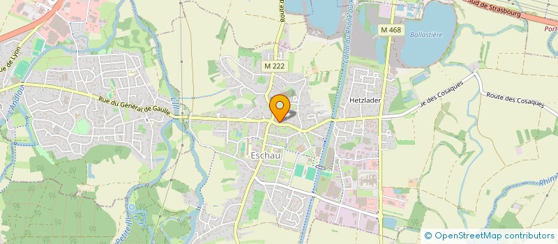 localisation de l'entreprise CLUB DE DANSE ESCHAU  ESCHAU