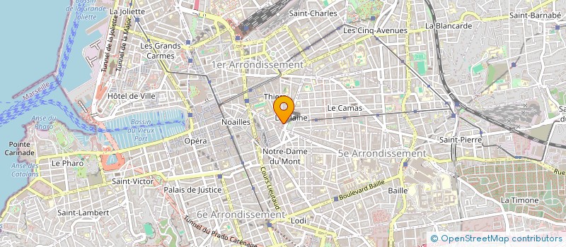 localisation de l'entreprise CLUB DE DANSE ROCKFEVER-AMBIANCELATINO à MARSEILLE