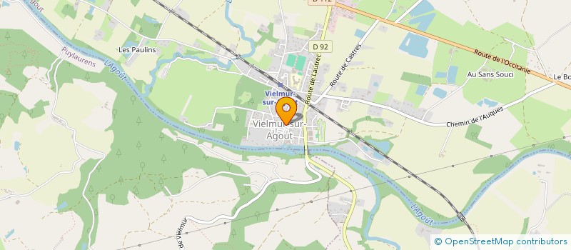 localisation de l'entreprise CLUB DE DESSIN VIELMUROIS à VIELMUR-SUR-AGOUT