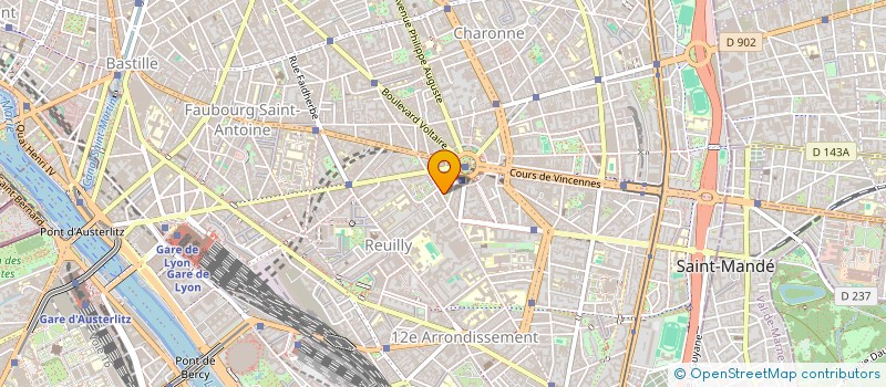 localisation de l'entreprise CLUB DE FABRICANTS FRANCAIS à PARIS