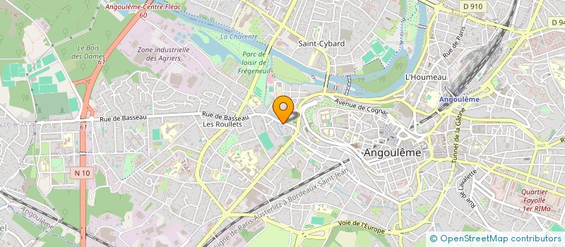 localisation de l'entreprise CLUB DE GO D'ANGOULEME à ANGOULEME