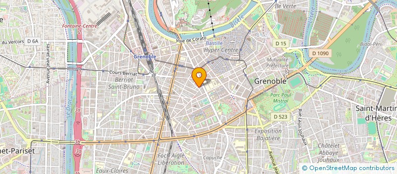 localisation de l'entreprise CLUB DE GUITARE à GRENOBLE