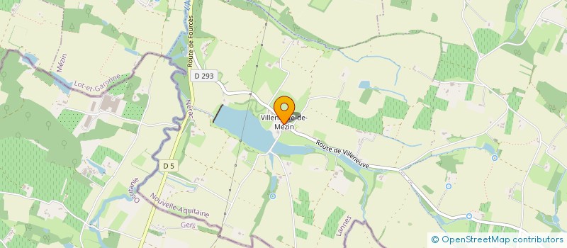 localisation de l'entreprise CLUB DE GYM DE POUDENAS  POUDENAS