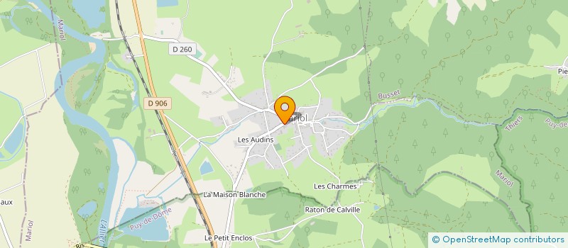 localisation de l'entreprise CLUB DE GYMNASTIQUE D'ENTRETIEN ADULTES  SAINT-YORRE